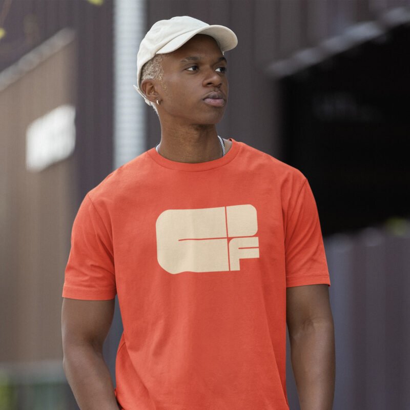 CDF Logotype T-Shirt - Terracotta